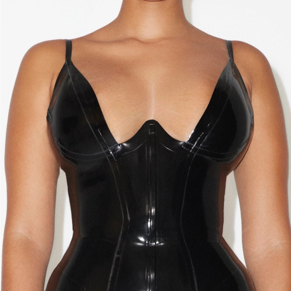 Size S, Khy , POSTER GIRL Latex Plunge Tank, SOLD OUT, NWT
